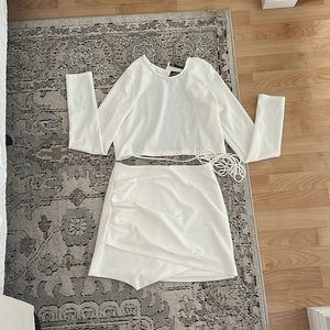 Top and skirt set
